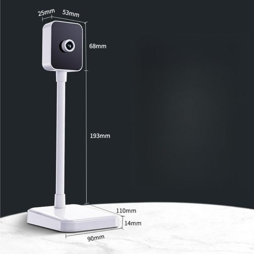 Skiennix 2K USB Document Camera - High-Quality Webcam with Built-In Mic for Live Demos