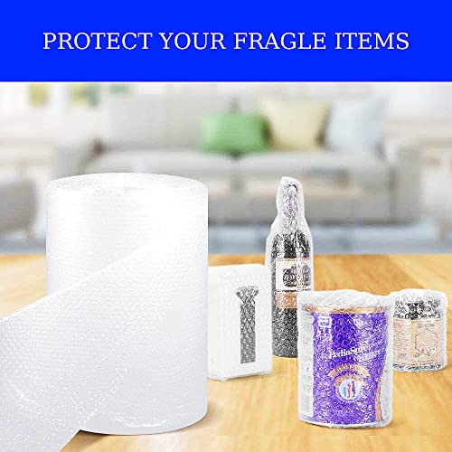 White Packbabol Bubble Cushioning Wrap Rolls 12x72 Inches 3/16" Air Bubble Pack