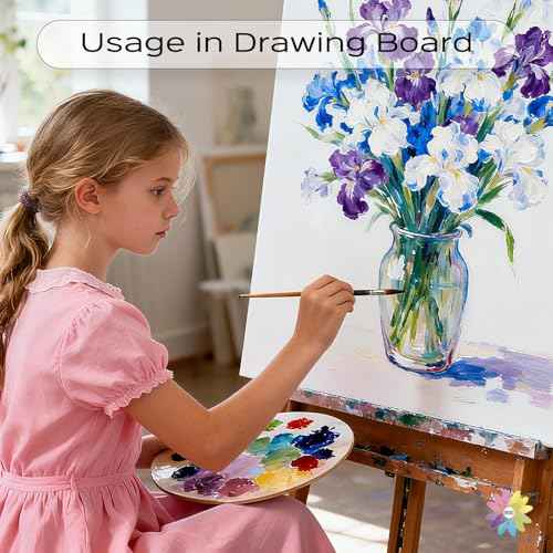 Mat Board Center, Pack of 10, 11x14 Self Adhesive Foam Board for Picture and Poster Mounting, Lightweight White Color Foam Board for Crafts, Artworks, 3/16 inches Thick
