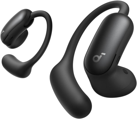 Soundcore AeroFit 2 Pro by Anker - Hi-Res Open Ear Headphones with Active Noise Cancellation | 34H Battery Life, IP55, Wireless Bluetooth