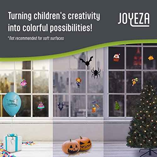 JOYEZA Premium Printable Vinyl Sticker Paper for Inkjet Printer - 25 Sheets Matte White Waterproof, Dries Quickly Vivid Colors, Holds Ink well- Tear Resistant - Inkjet & Laser Printer