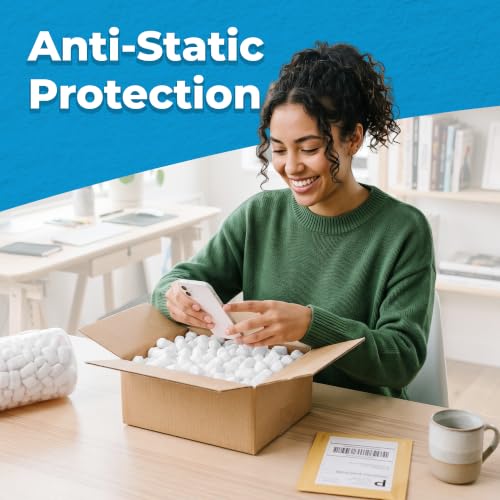 MagicWater Supply Packing Peanuts for Shipping - Bio Tube .5 Cu Ft