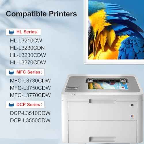 1-Pack DR223CL DR-223CL Drum Unit Universal Black Cyan Magenta Yellow Replacement for Brother DR223CL DR223 Work with Brother HL-L3270CDW Toner MFC-L3770CDW DCP-L3510CDW (1-Pack, Universal BK/C/M/Y)