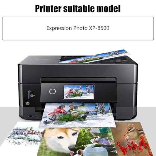 NoahArk 6 Packs 312XL Remanufactured Ink Cartridge Replacement for Epson 312 XL 312 T312 for Expression Photo XP-8500 XP8500 Printer (2 Cyan, 2 Magenta, 2 Yellow, 6 Packs)