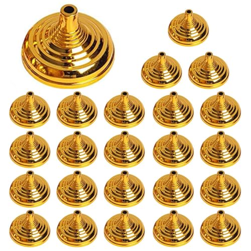 Gold Mini Flag Holder Stands 24pcs for Office Desk, Country & Sports Flags