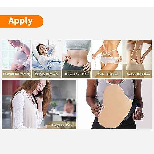 Yosoo Health Gear Board Ab Compression Board Foam Board, Post Surgery Tummy Tuck Flattening Abs Board Recovery Liposuction Supplies, 11 x 9.8in Liposuction Tabla Op Belly