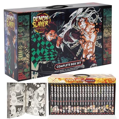 Demon Slayer Manga Box Set - Complete 23-Volume Library of Slayerr of Damon for Fans