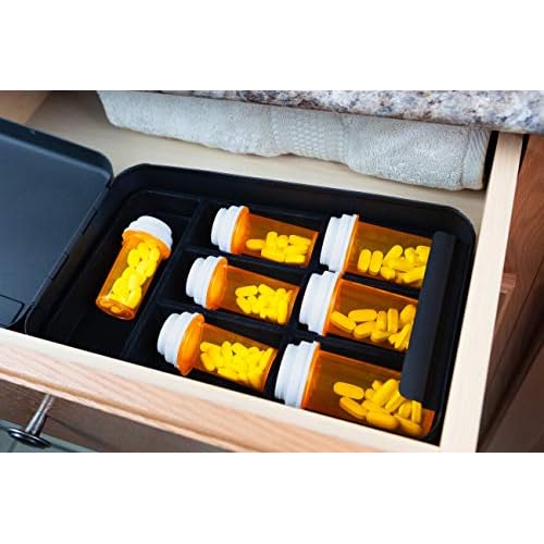 Medication Drawer Safe (Combination Lock, 11-3/4" L x 7" W x 2-7/8" H)