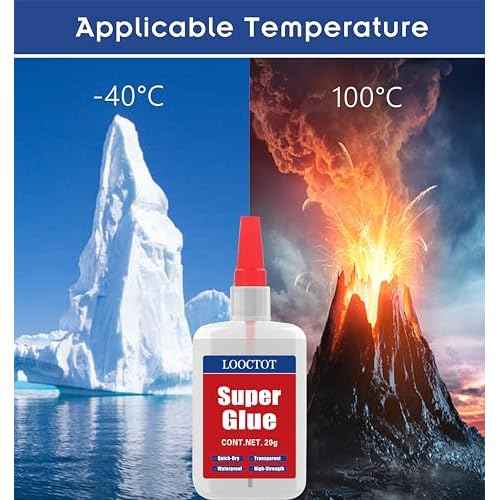 (2-in-1) Super Glue with Brush Applicator & Nozzle, Mess Free Superglue Brush, Instant Glue for All Purpose and Fast Setting for Projects and Repairs,3000 CPS Clear Cyanoacrylate Glue