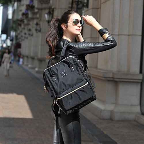 Bebamour Travel Backpack for Women and Men Laptop Rucksack 15.6 inch Classic Waterproof College Travel Business Bags Dipaer Backpack£¨Black£©