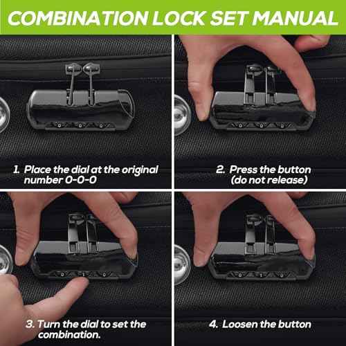 Fireproof Document Box with Combination Lock, Fireproof Water-Resistant Hard Case Safe for Important Documents, Certificates, Laptop, Passports£¨16''x12''x5''