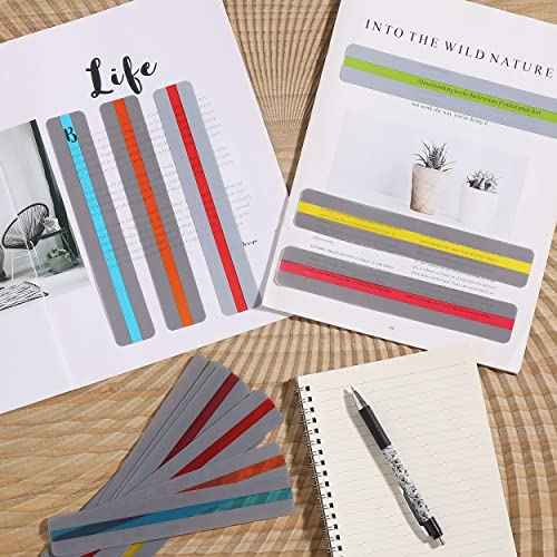 Mr. Pen- Guided Reading Strips, 18 Pack, Colorful, Bookmarks for Kids, Book Highlighter Strips for Reading