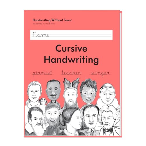 Learning Without Tears Cursive Handwriting Workbook for 3rd Grade+ - Student Workbook