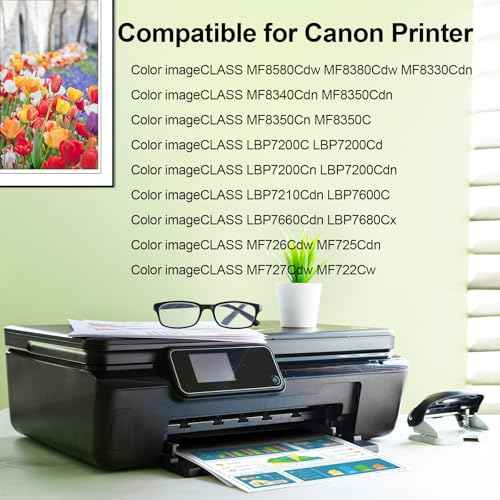greencycle 2 Pack CRG118 Black Compatible Toner Cartridge Replacement for Canon 118 CRG118 CRG118BK Black Toner Works on Color imageCLASS MF8580Cdw MF8380Cdw MF8350Cdn MF726Cdw Printer