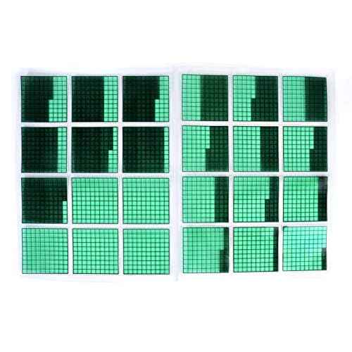 American Educational Decimal Squares Overhead Transparencies