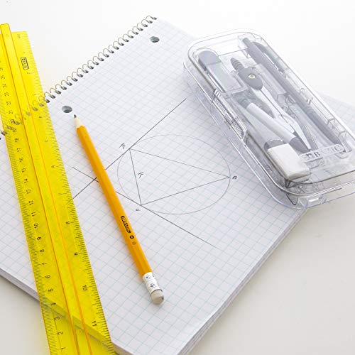 BAZIC Math Tool Set - 8 Piece Educational Classroom Supplies