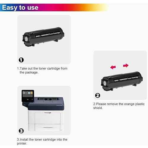 VersaLink B400 B405 Toner Cartridge 106R03584 Extra High Yield 24,600 Pages Replacement for Xerox Versa Link B400 B405 B400DN B400N B405DN Printer Ink, 1-Pack