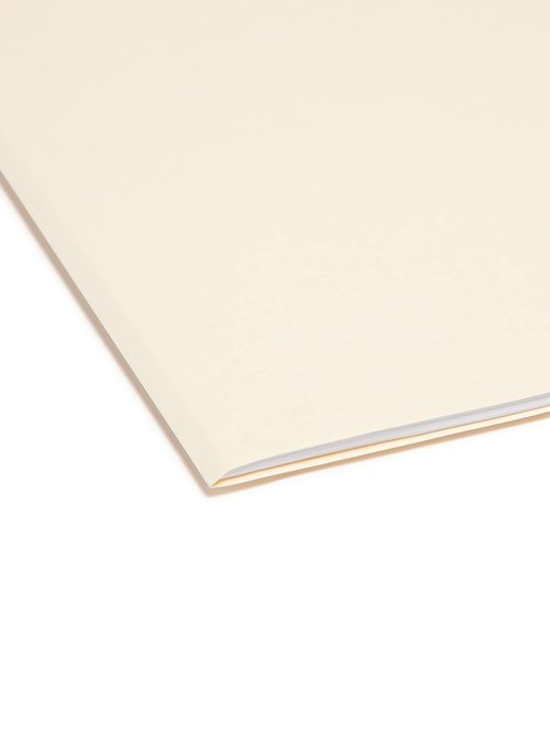 Smead File Folder, Reinforced Straight-Cut Tab (Not Undercut), Legal Size, Manila, 100 per Box (15310)