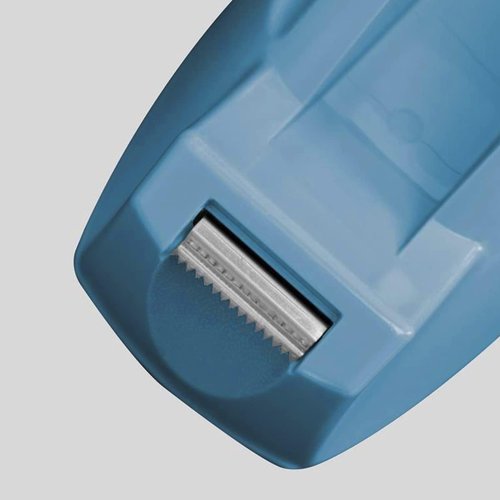 Acrimet Premium Tape Dispenser - Heavy Duty Plastic with Non-Skid Base | Light Blue Color