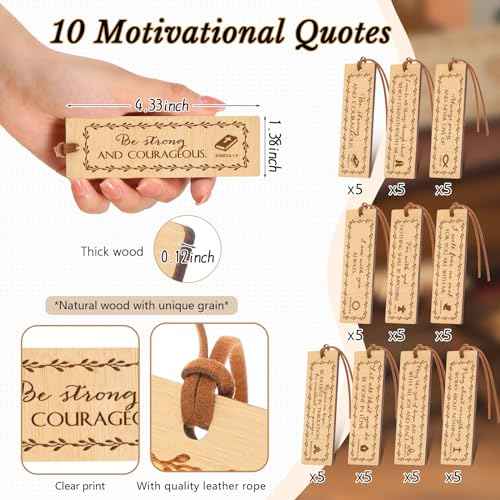 Fuutreo 150 Pcs Christian Gifts Bulk 50 Bible Verse Notebook 50 Bible Bamboo Pen and Religious Bookmarks Christian Notepad Prayer Journal Gifts for Church Men Women Sunday School Teacher Pastor Clergy