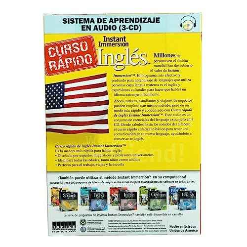 Learn to Speak INGLES ( Spanish to English ) Language 3 Audio CDs - listen in your car