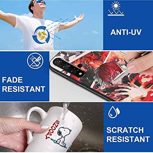 6 Colors Sublimation Ink Refilled Bottles for Epson Artisan 1430 1400 835 L805 L800 837 710 810 700 725 730 Printers,Sublimation Ink 6 Colors Refill Ink kit for Refillable Cartridges CISS