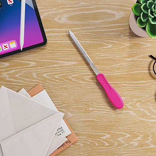 Mixed Colors 3-Pack Envelope Letter Openers - Uncommon Desks Office Supplies
