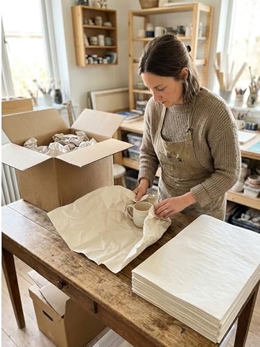 Newsprint Packing Paper Sheets for Moving – 250 newspaper-style ideal