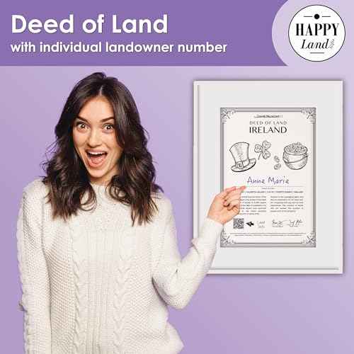 happylandgifts¢ç Piece of Ireland | Gift Box with Certificate | 12 Countries Available | Irish Gift Ideas | Gifts from Ireland | Dublin Presents