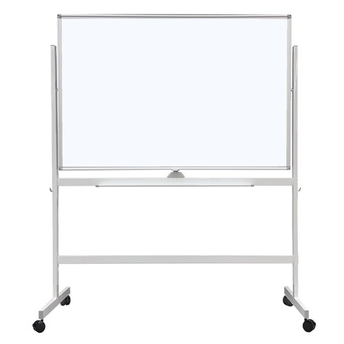 BEST BOARD Large Rolling Whiteboard on Wheels, 48" x 32" Double-Sided Mobile White Board with Stand, Portable Standing Dry Erase Board Easel for Home Office Classroom School (32" x 48" WH)