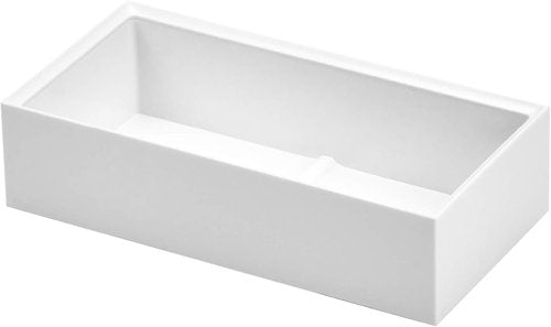Bostitch Office Konnect Desk Organizer - Wide Accessory Tray for Efficient Desktop Storage - White