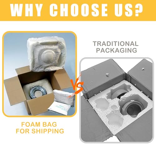 6 Pack 14"x16" Expandable Packing Foam for PC & Irregular-Shaped