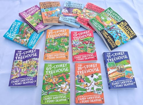 Treehouse Story Series Collection Set 1-15 Paperback Kids Adventure Books