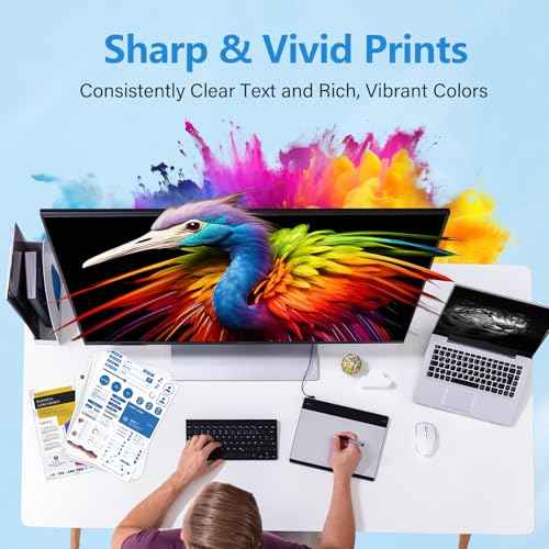 212XL 212 Ink Cartridges Combo Pack: Remanufactured Replacement for Epson Printer Workforce WF-2850 WF-2830 WF-2810 Expression Home XP-4100 XP-4105 (5 Pack, Black*2 Cyan Yellow Magenta)