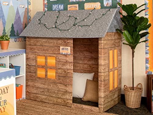 Teacher Created Resources Rustic Wood Bulletin Board Roll - Better Than Paper, Pinboard Style
