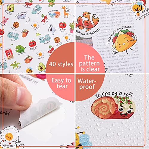 800pcs Teacher Classroom Motivational Stickers for Kids & Students - Fun Educational Rewards