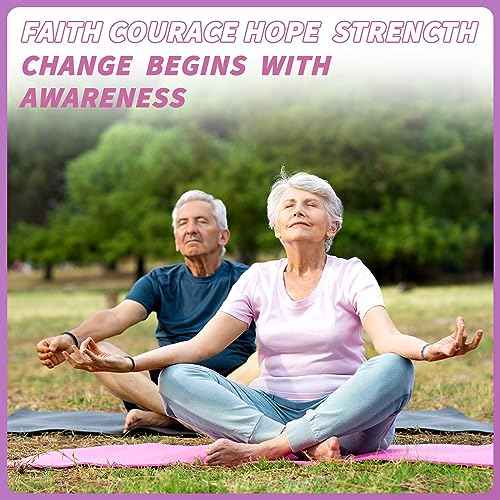 200 Pcs Purple Ribbon Awareness Bracelets Bulk Silicone Hope Strength Faith Courage Health Awareness Rubber Wristbands Lupus Domestic Violence Epilepsy Pancreatic Cancer Alzheimers Bracelet