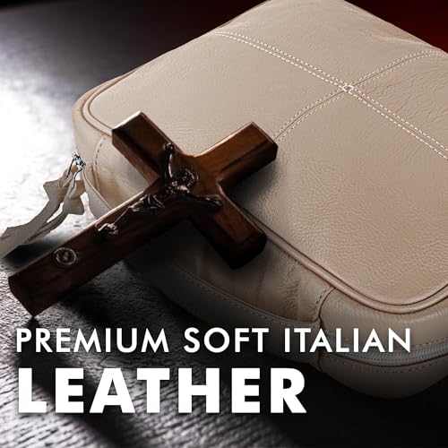 ELIZO Full Grain Italian Leather Bible Cover
