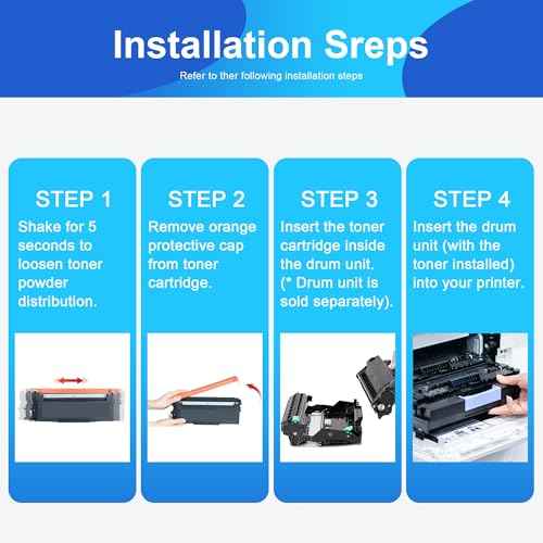 TN730 TN-730 Toner Cartridge 2 Pack Replacement for Brother TN730 Toner Cartridge Black for DCP-L2550DW HL-L2350DW HL-L2370DW HL-L2370DW MFC-L2710DW MFC-L2750DW MFC-L2750DWXL MFC-L2730DW Printer