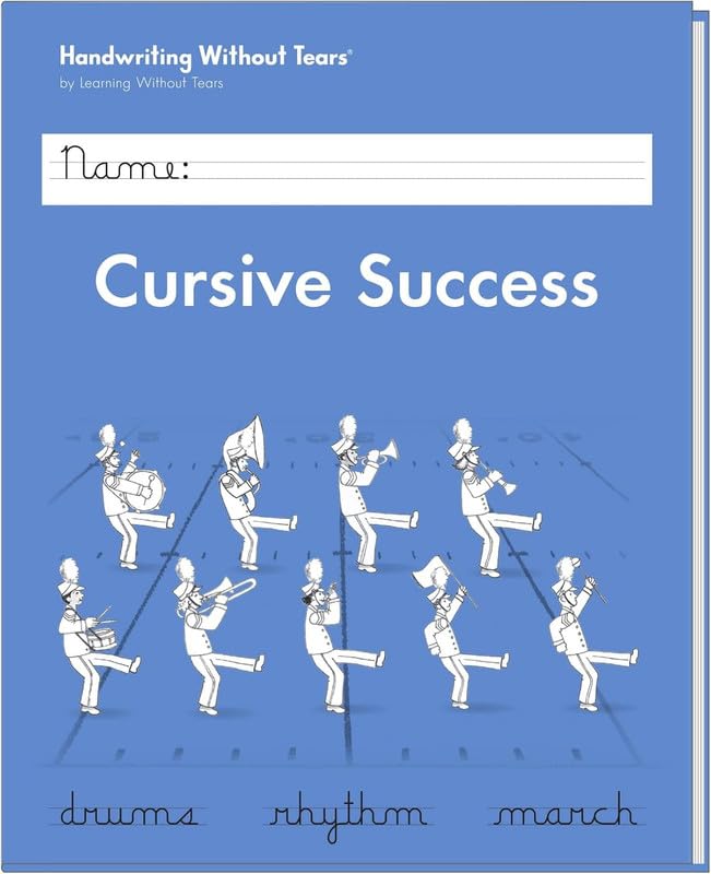 Learning Without Tears Cursive Success Workbook for 4th Grade+ - Student Edition