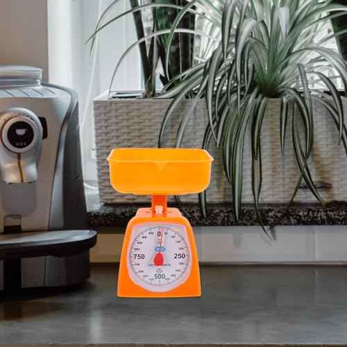 Mechanical Food Scale: Analog Kitchen Scale - for Teachers Elementary, Teacher Supplies, School Supplies