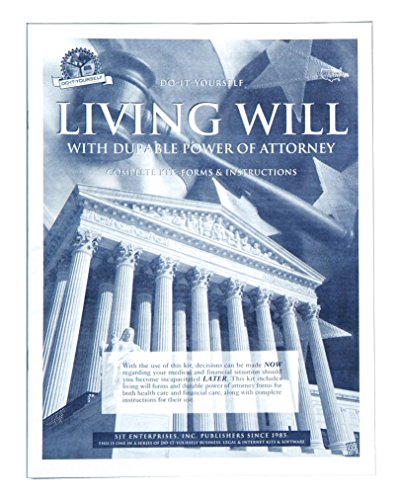 Do-It-Yourself Will Kit – Last Will & Testament, Living Will, Living Trust