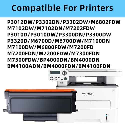 TL-410X Toner Cartridge Compatible with Pantum TL-410 TL-410H DL-410 for M7100DW,P3010DW,P3012DW,P3302DW,M7120DW,M6800FDW,M6802FDW,M7200FDW, M7202FDW Series Printers (TL-410X-6000pages)