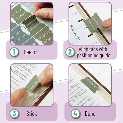 Mr. Pen- Bible Tabs, 75 Tabs, Frozen Lake Theme, Laminated Bible Tabs for Women and Men, Bible Tabs for Study Bible, Bible Index Tabs, Bible Book Tabs, Bible Labels Tabs, Mr Pen Bible Tabs
