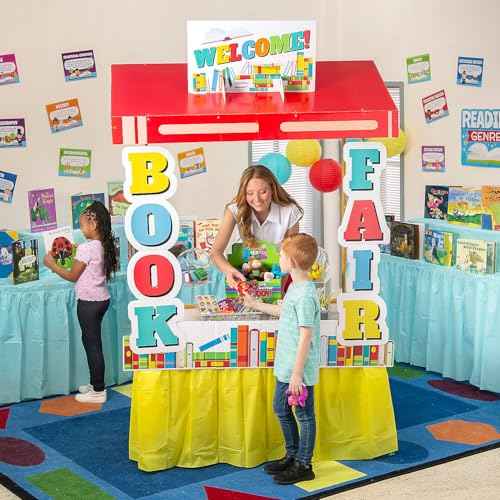 Fun Express Book Fair Tabletop Hut with Frame - 6 Pc