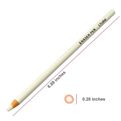 Cfcdhd Erasers 10-Pack Accurate Force Transmission Precise Eraser Pencil Erasers for Drawing Pencils Art Erasers for Artists Kids Teacher Supplies School Supplies & Office Necessities