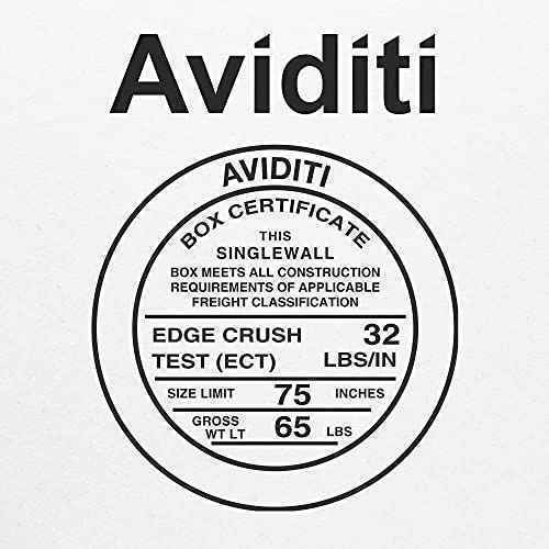 AVIDITI White Shipping Boxes 12"L x 12"W x 10"H (25 Pack) Small Medium Mailing Box for Small Business Packaging, Mailers, Gifts & Storage