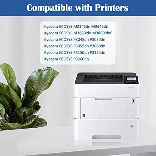TK3162 TK-3162 1T02T90US0 Compatible Toner Cartridges 12500 Pages 2 Black for Kyocera ECOSYS M3645idn M3145idn P3045dn P3050dn P3055dn P3060dn P3150dn P3155dn P3260dn M3145dn M3645dn M3860idn