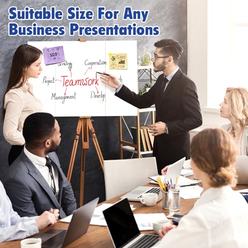 TUXIYA White Tri Fold Poster Board 4-Pack 24x16 Inches Presentation Display