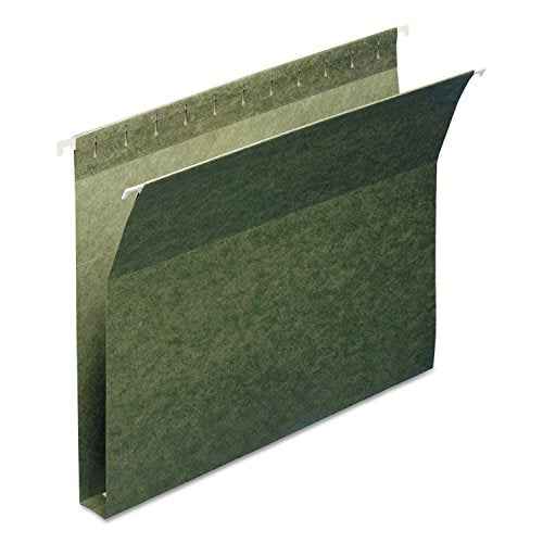 Smead Box Bottom Hanging File Folder, 1" Expansion, Letter Size, 25 per Box (64239)